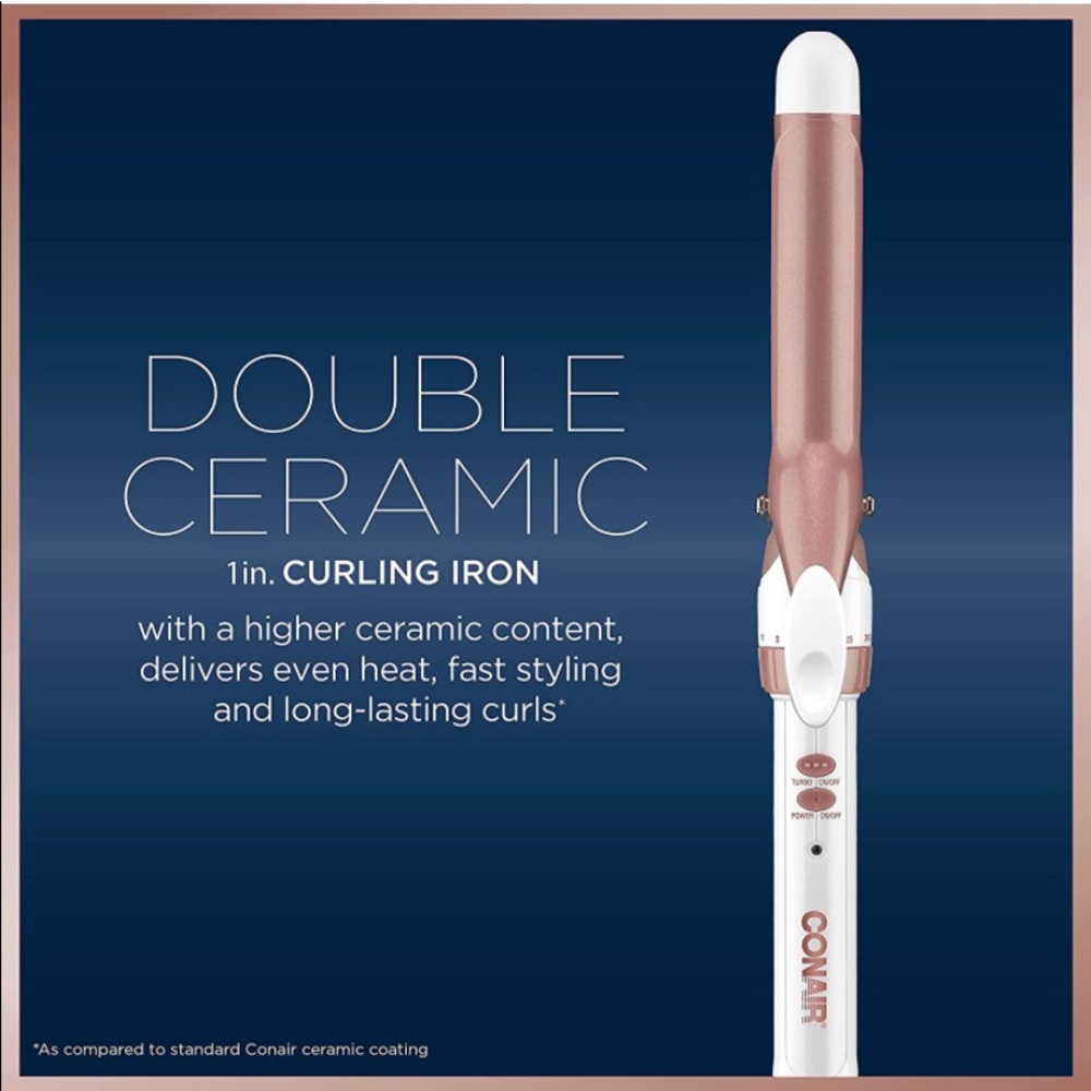 Conair Double Ceramic curling iron